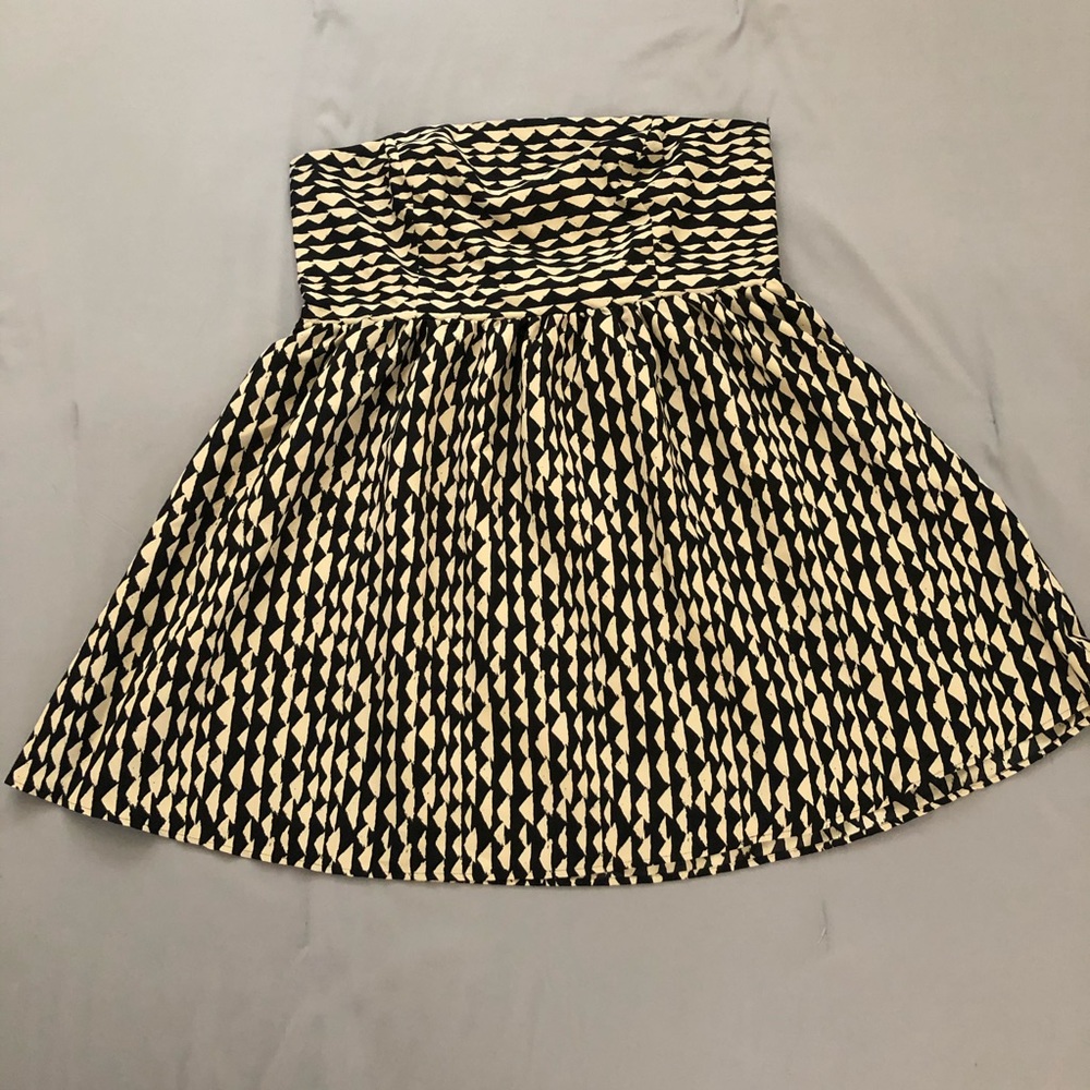 Forever 21 | Strapless black/beige party dress sz 3X